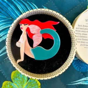 Mermaid Erstwilder Ariel Little Mermaid brooch